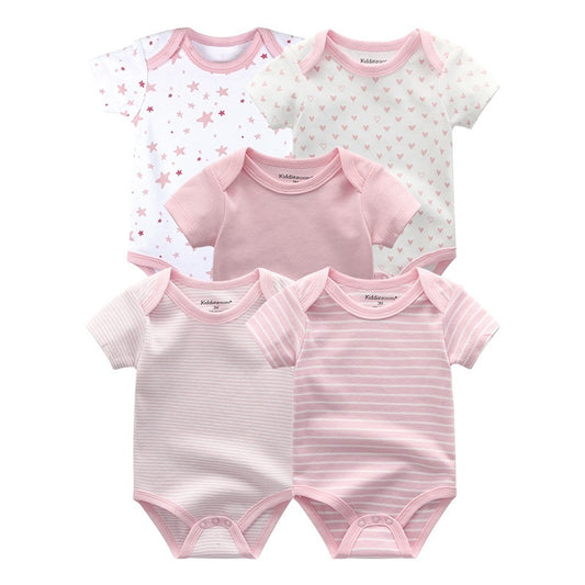 Katoenen XINGX 19-delige set Baby romper Broek Muts Handschoenen Combinatiepak