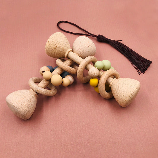 Beech Wood Baby Rattle