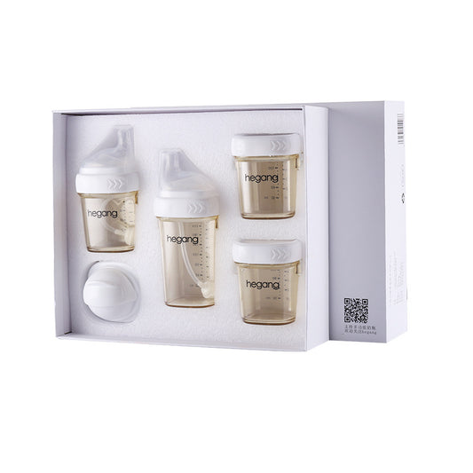 Multifunctionele, veelkleurige flessenset voor pasgeboren baby's