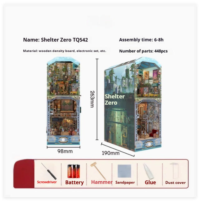 Handmade 3D Assembly Of Stereoscopic Books