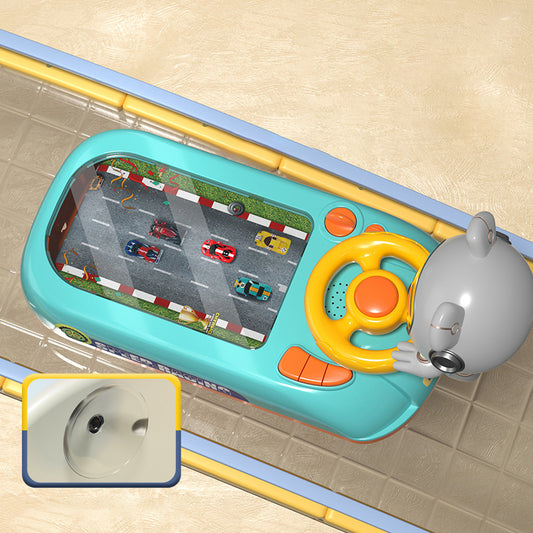 Kinderrijsimulatiespeelgoed Puzzel Elektrische Desktop Spelcomputer