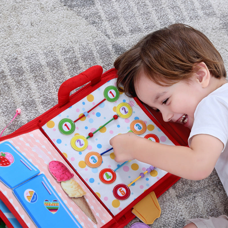 Vroegschoolse Educatie Speelgoed Baby Stoffen Boek Digitaal Boek