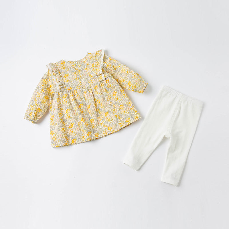 Halflange top legging baby kinderpak