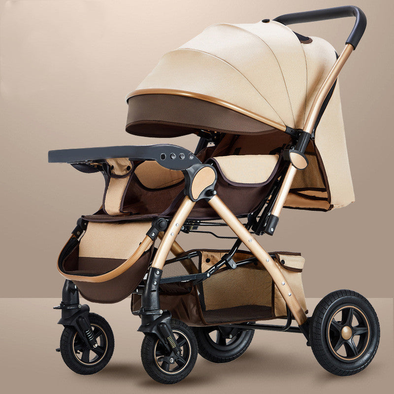 Kinderwagens zijn licht en gemakkelijk op te vouwen