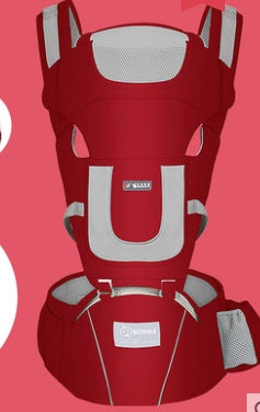 Babydraagzak met multifunctionele voorstoel voor kinderen, vier seizoenen universeel baby-artefact voor en na dubbel gebruik