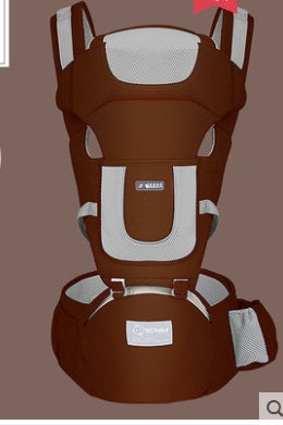 Babydraagzak met multifunctionele voorstoel voor kinderen, vier seizoenen universeel baby-artefact voor en na dubbel gebruik