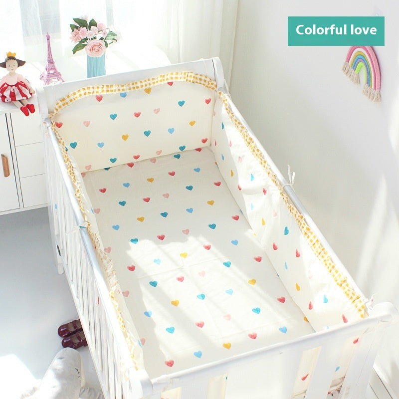 Cartoon kinderbeddengoedset Anti-babybijeenkomst