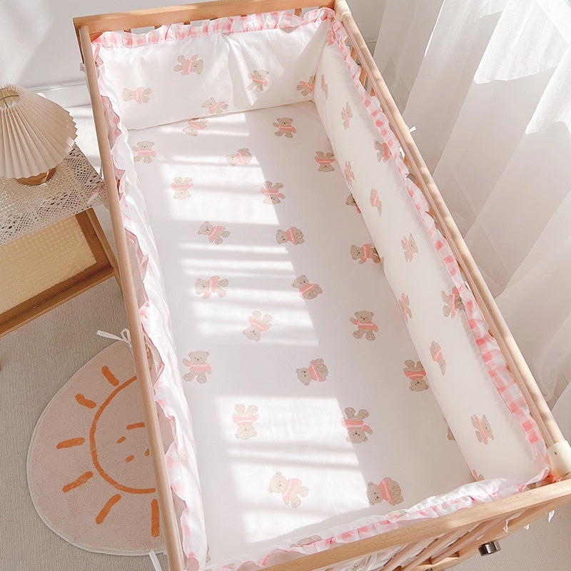 Cartoon kinderbeddengoedset Anti-babybijeenkomst