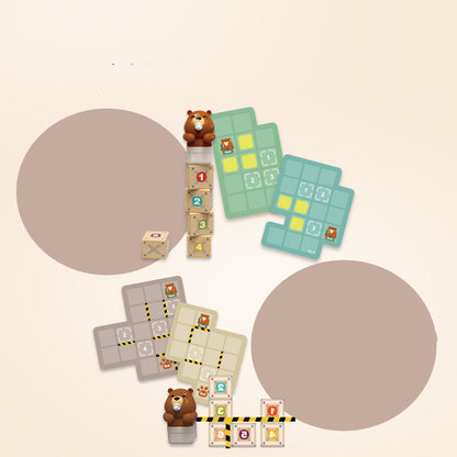 Educatief kinderspeelgoed Baby Ouder-kind Bordspel