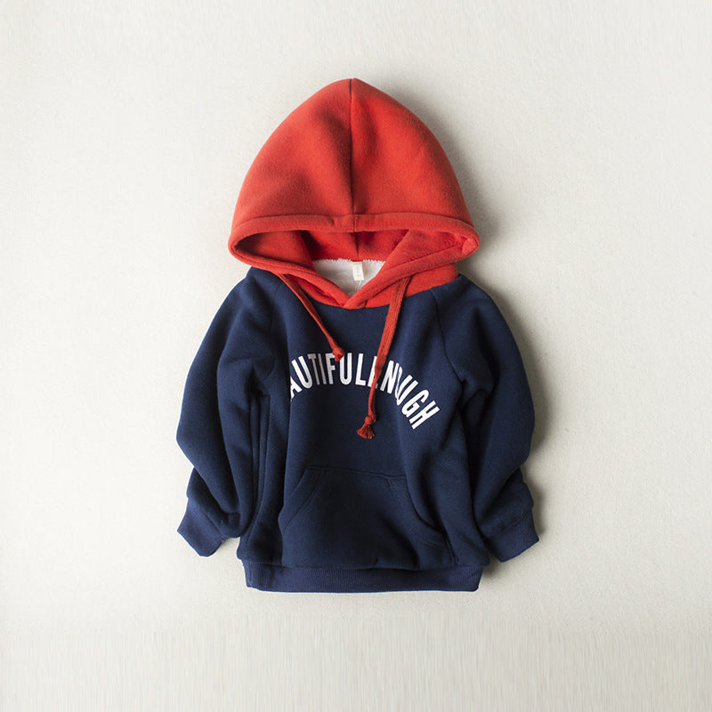 Dikke hoodie voor jongens