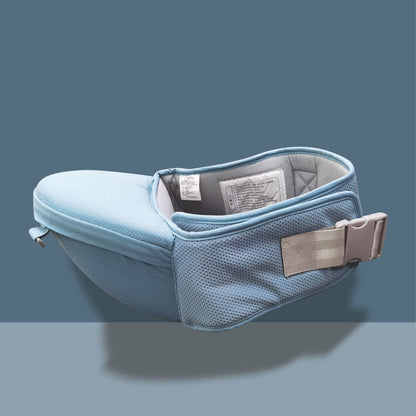 Draagzak voor baby met babyzitting op lendensteun