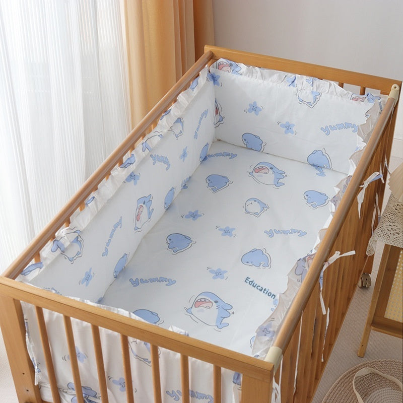 Cartoon kinderbeddengoedset Anti-babybijeenkomst