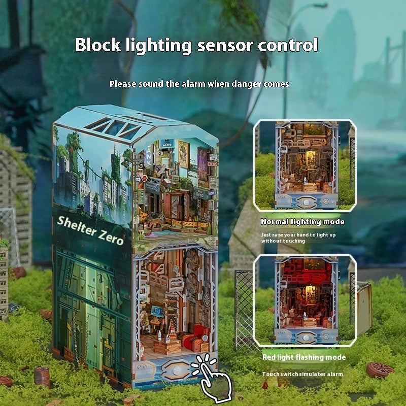 Handmade 3D Assembly Of Stereoscopic Books