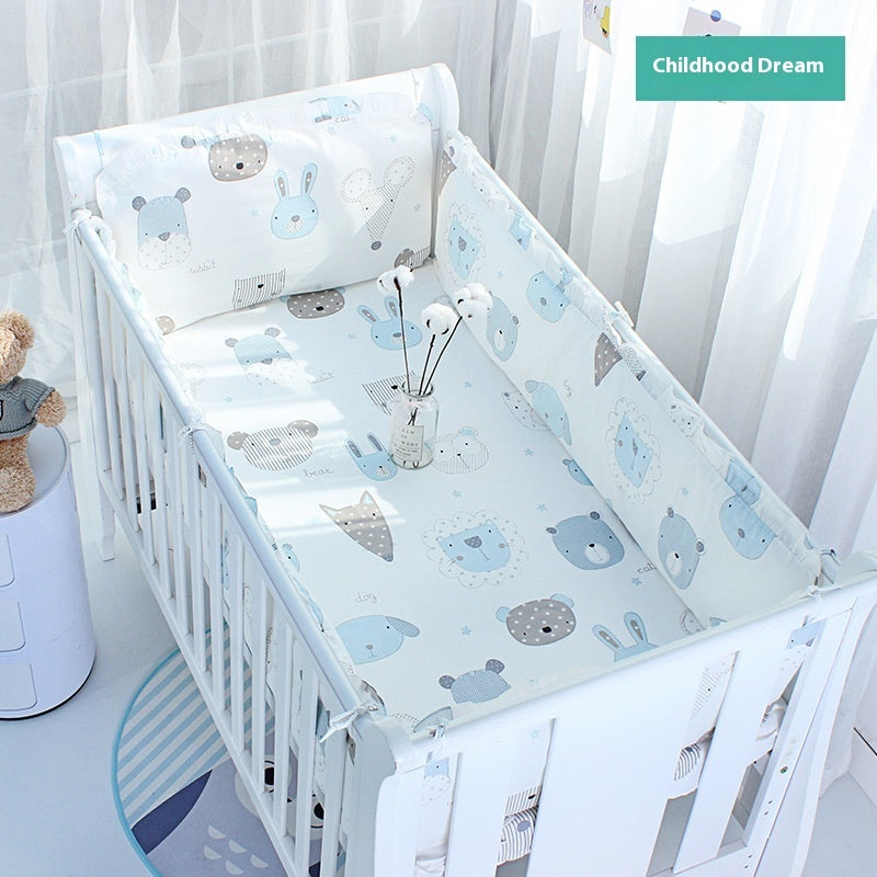 Cartoon kinderbeddengoedset Anti-babybijeenkomst