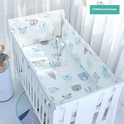 Cartoon kinderbeddengoedset Anti-babybijeenkomst