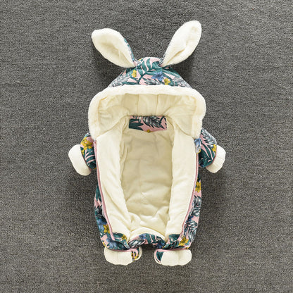 Winter gewatteerde gewatteerde babyrompertjes