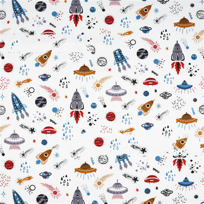 Twill katoenen print babybeddengoed