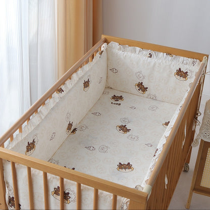 Cartoon kinderbeddengoedset Anti-babybijeenkomst