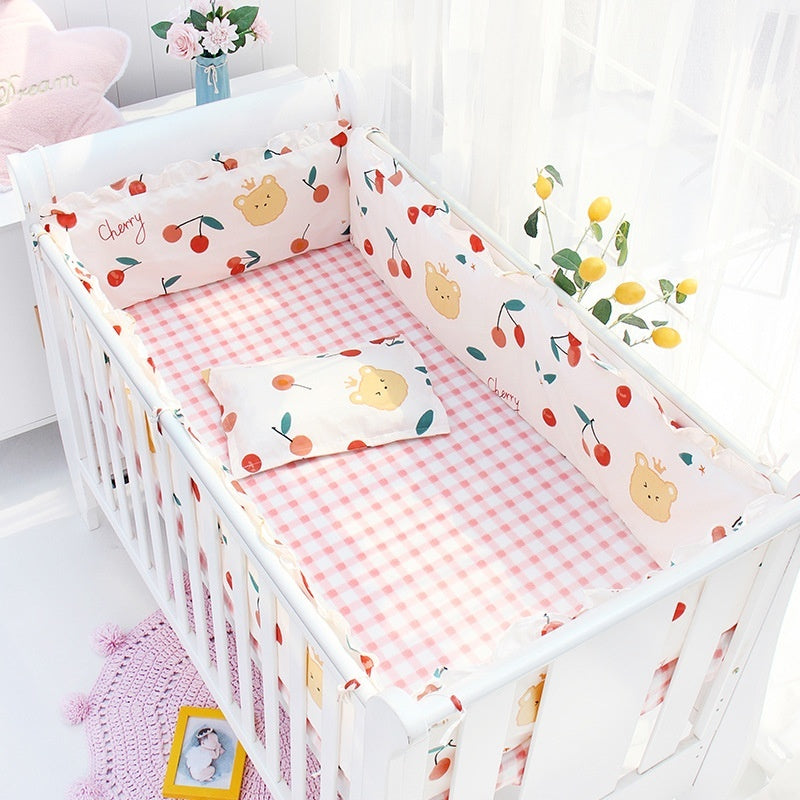 Cartoon kinderbeddengoedset Anti-babybijeenkomst